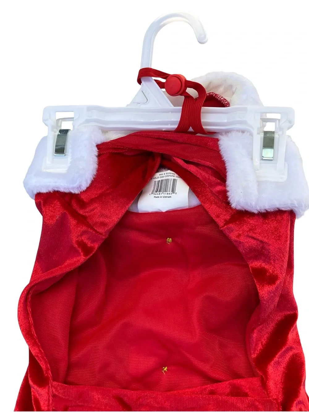 Merry & Bright Holiday Pet Apparel Santa Suit Claus Xmas Hat Medium Dogs Holiday